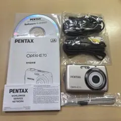 超美品 PENTAX Optio E70 付属品完備 動作確認済み 即購入可 ペンタックス Optio E70 価格比較 - 価格.com