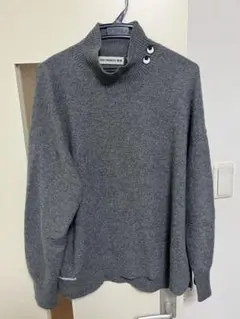 アニヤ×ユニクロ カシミヤ100% ハイネック グレー