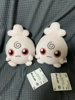 ポケットモンスター　ぬいぐるみ　ププリン・ソーナノ・リオル　ププリン2個セット