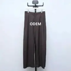 O'DEM オデム Triangle BROWN ワイドパンツ AUBETTのサムネイル