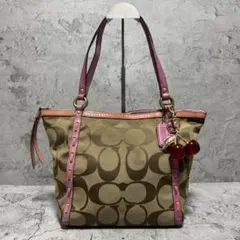 COACH Y2K Signature Pink Tote Bag