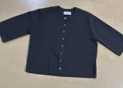 現行 25SS スローブイエナ♡シアーラミーカーディガン 前後2WAY 手洗い