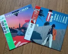角松敏生 「T's BALLAD」　「TOUCH AND GO」　LP2枚セット