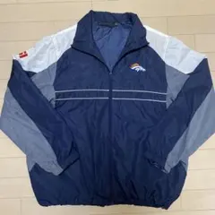 NFL デンバーブロンコス ナイロンジャケット ループストッパー付き
