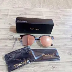 ［Dollger] サングラスUV偏光紫外線 スポーツ 収納ポーチ付き