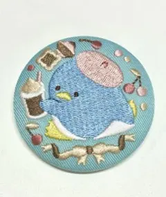 サンリオキャラクター刺繍缶バッジ