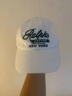 Ralph's Coffee キャップ ホワイト