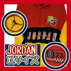 ナイキ NIKE AIRJORDAN パーカー フーディ XL サイン 刺繍のサムネイル
