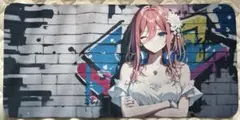 ヨ*ー様 五等分の花嫁 中野三玖 プレイマット デスクマット