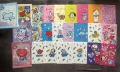 BTS バンタン BT21 クリアファイル 下敷き