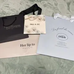 紙袋　4点纏め売り