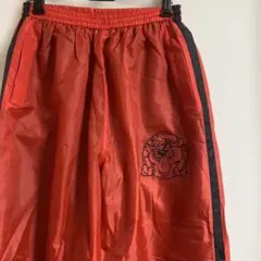 ルーニーテューンズ ダズマニアン デビル 刺繍 ナイロントラックパンツ