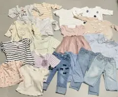 女の子　まとめ売り　70〜110 保育園　お家着
