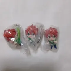 新品　未開封　カラフルピーチ　じゃぱぱ　つまんでつなげてマスコット　3個