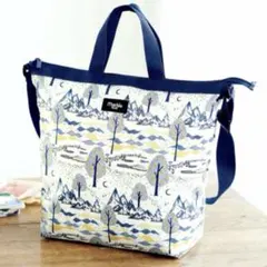 リンネル マーブルシュッド 保冷機能付きBIGエコバッグ