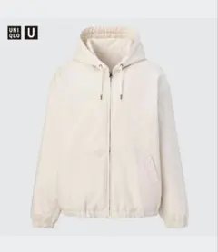 UNIQLO U フーデッドジップアップブルゾン