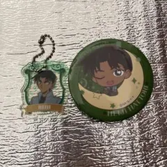 名探偵コナン　服部平次　アクリルキーホルダー＆缶バッジセット