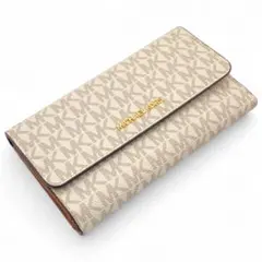 【未使用級】MICHAEL KORS・マイケルコース・長財布・バニラ