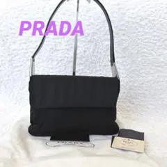 良品 プラダ ワンショルダー 肩掛け テスートナイロン ブラック Y2K 良品 プラダ ワンショルダー 肩掛け テスートナイロン ブラック Y2K