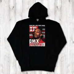 XXL cover DMX 赤 ラップT 黒 パーカー 3XL