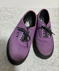 VANS スリッポン プロ リジー・アーマントモデル 紫 - メルカリ