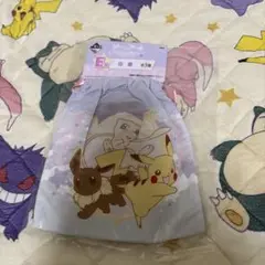 一番くじ　ポケモン 巾着ポーチ ピカチュウ イーブイ ミュウ