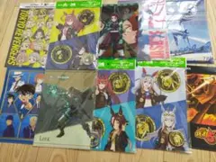 ウマ娘 BOSSコラボ クリアファイル 缶バッジ セット