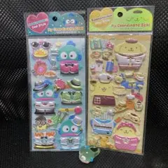 マイコーディネートシールポムポムプリン・ハンギョドン　クリアリングハンギョドン