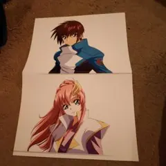 機動戦士ガンダムSEED　両面ポスター＃17　キラ・ヤマト＆ラクス