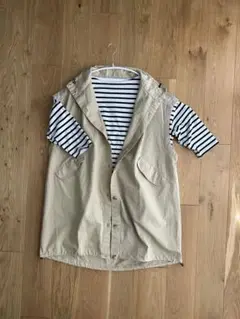 未使用タグ付き♪ LUPILIEN マウンテンロングジャケット ベージュ