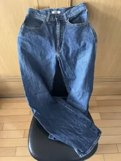 UNIQLO ブルーデニムパンツ 24インチ