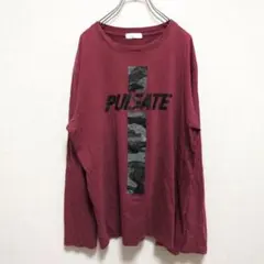 E1669 大きいサイズ　ビッグロゴ　Tシャツ　メンズ　シャツ　カットソー　XL