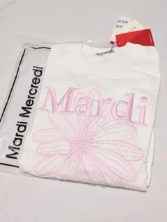 Mardi 花刺繍 マルディメクルディ“花の刺繍”スウェットが代官山限定で