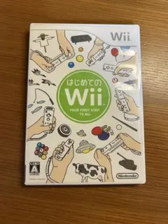 Wiiソフト はじめてのWii 動作確認済