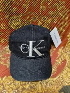 Calvin Klein Jeans ダクグレ刺繍男女用キャップフリ-サイズ