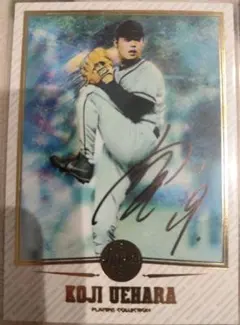 巨人　上原浩治 旧直筆サイン トレーディングカード