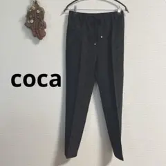coca♡コカ♡フロッキーテーパードパンツ レディース