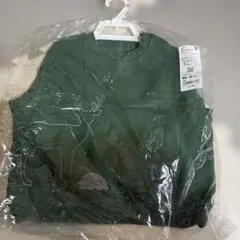 ユニクロ　フリースプルオーバー90サイズ 鹿刺繍