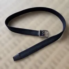 Uniqlo Men's Reversible Rubber Belt (Navy/Green)
