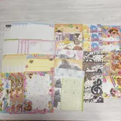 (最終値下げ品)平成レトロ ペットデザイン レターセット