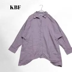 【KBF】長袖スキッパーシャツ/アーバンリサーチ/デザイン/綿×麻/カジュアルのサムネイル