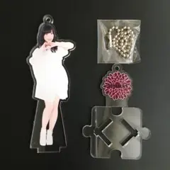 モーニング娘。 譜久村聖 フィギュアスタンドキーホルダー glance C