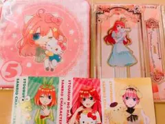 【未開封】中野五月アクスタ、ミニタオルセット