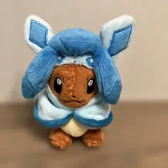 ポケモン グレイシアのポンチョを着たイーブイ ぬいぐるみ グレイシア イーブイ