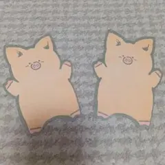 サンリオ １９８４年〜1985年頃 レトロ　ザシキブタ ランチクロス2枚セット サンリオ 1984年〜1985年頃 レトロ ザシキブタ ランチクロス