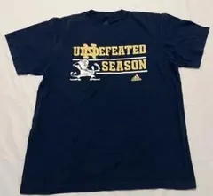adidas UNDEFEATED SEASON Tシャツ ネイビー L