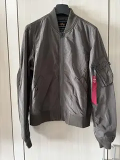 【美品】ALPHA INDUSTRIES MA-1 ジャケット カーキ Lサイズ
