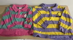 バースデイ　プーさん　ピグレット　トレーナー 90 / 110 セット