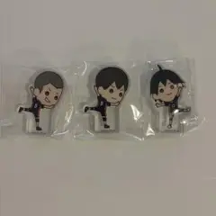 ハイキュー　たすっこアクリルブロック　田中、影山、山口セット