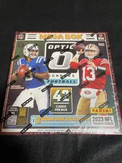 2023 Optic NFL メガボックス 42枚 Blue Hyper